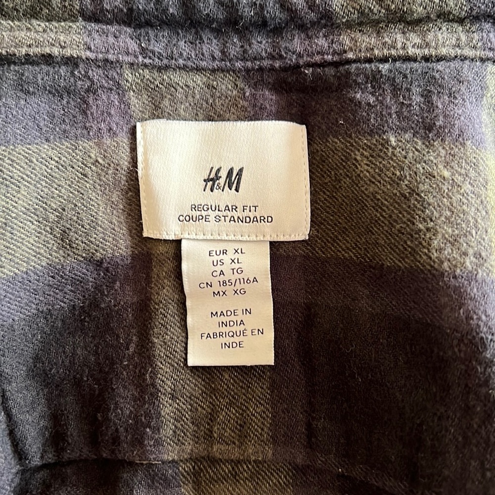 H&M Flannels , XL